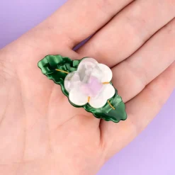 Pink Pansy Hair Clip by Coucou Suzette