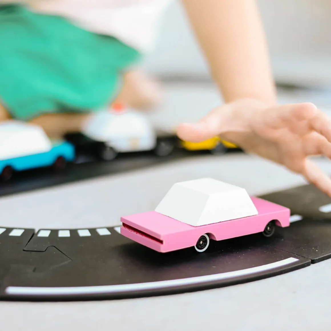Pink Sedan Mini Candycar By Candylab Toys