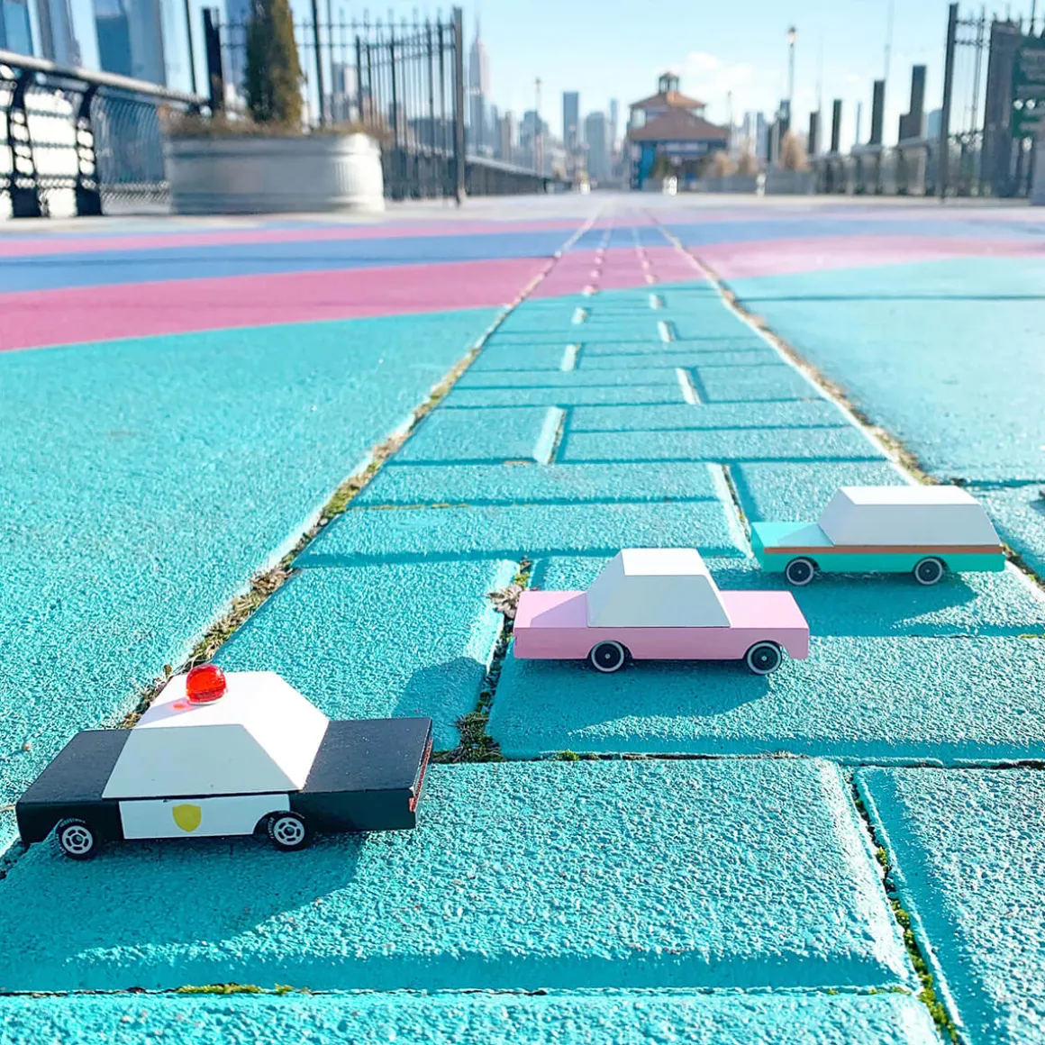 Pink Sedan Mini Candycar By Candylab Toys