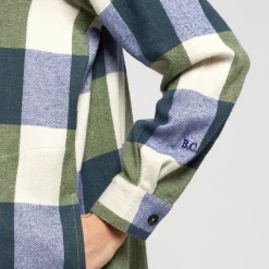 Plaid Check Shirt Dress by Bobo Choses Womenswear - Last One In Stock - Extra Small