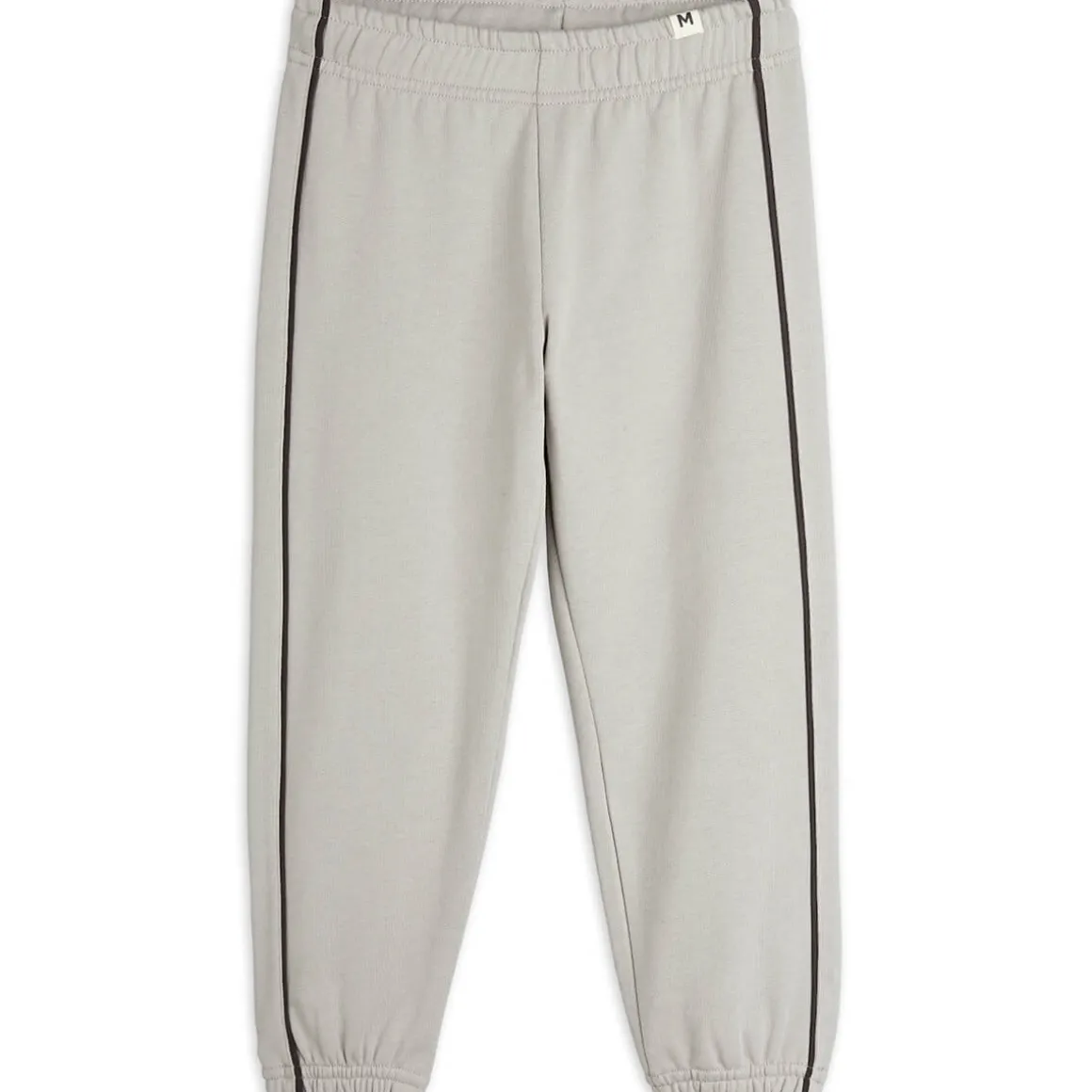 Plain Piping Sweatpants in Grey by Mini Rodini