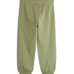 Plain Piping Sweatpants in Green by Mini Rodini