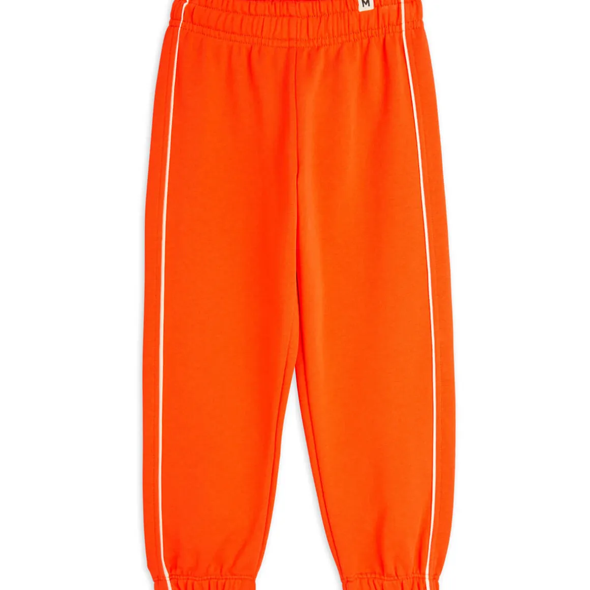 Plain Piping Sweatpants in Red by Mini Rodini