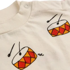 Play The Drum AOP Baby T-Shirt by Bobo Choses - Last One In Stock - 3 Months