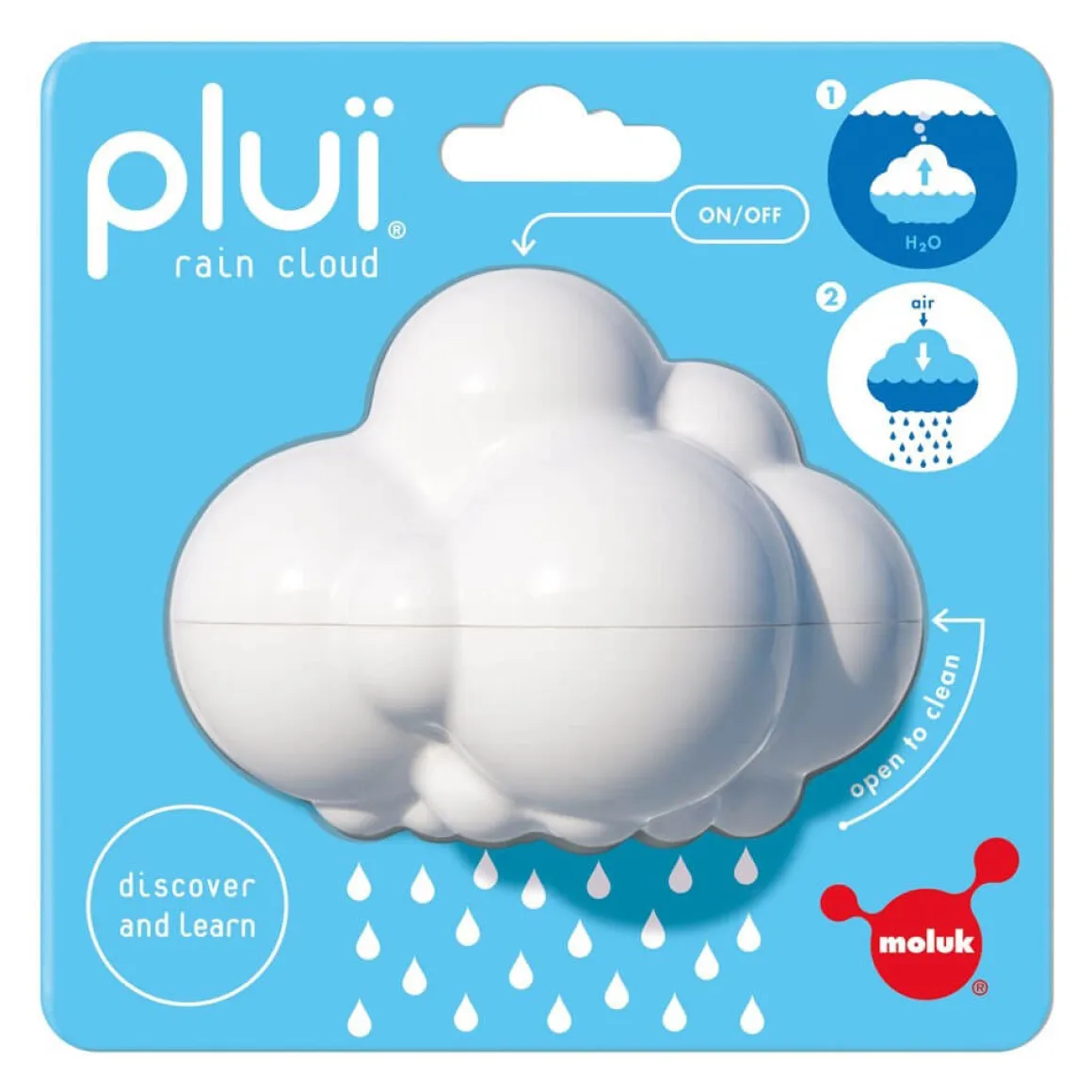 Pluï Rain Cloud Bath Toy by Moluk