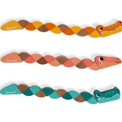Pocket Articulated Snake / Crocodile by Janod