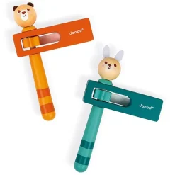 Pocket Bear / Rabbit Noisemaker by Janod