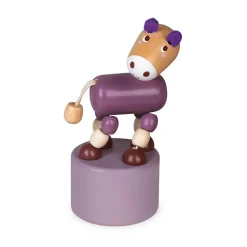 Pocket Cow / Donkey Push Up Toy by Janod