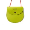 Pocket Money Purse In Apple Green by Ark Colour Designs