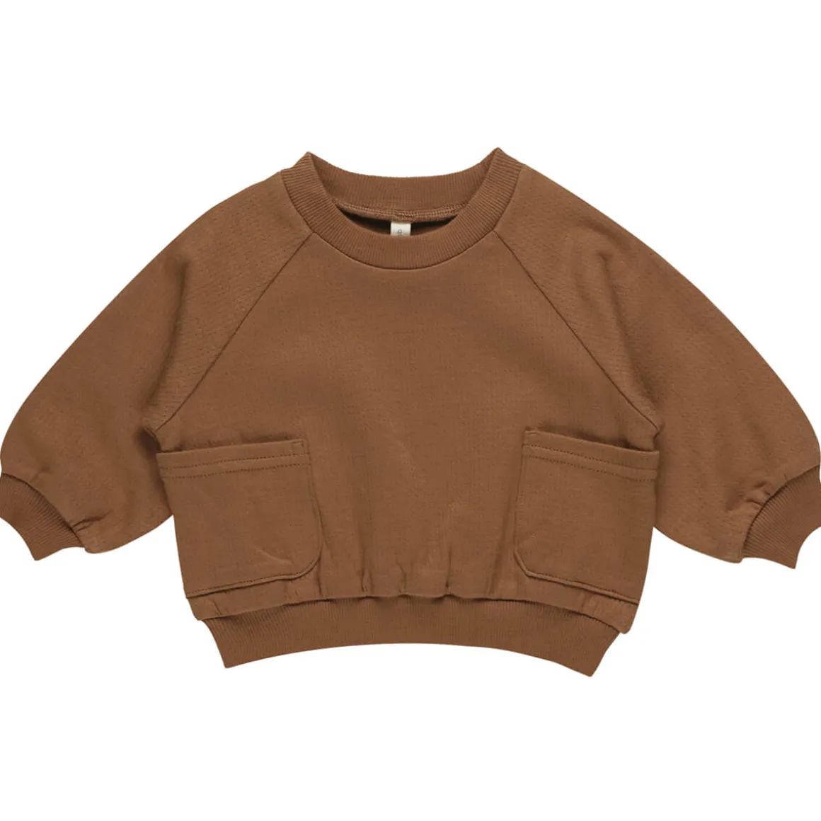 Pocket Sweatshirt in Cinnamon by Quincy Mae