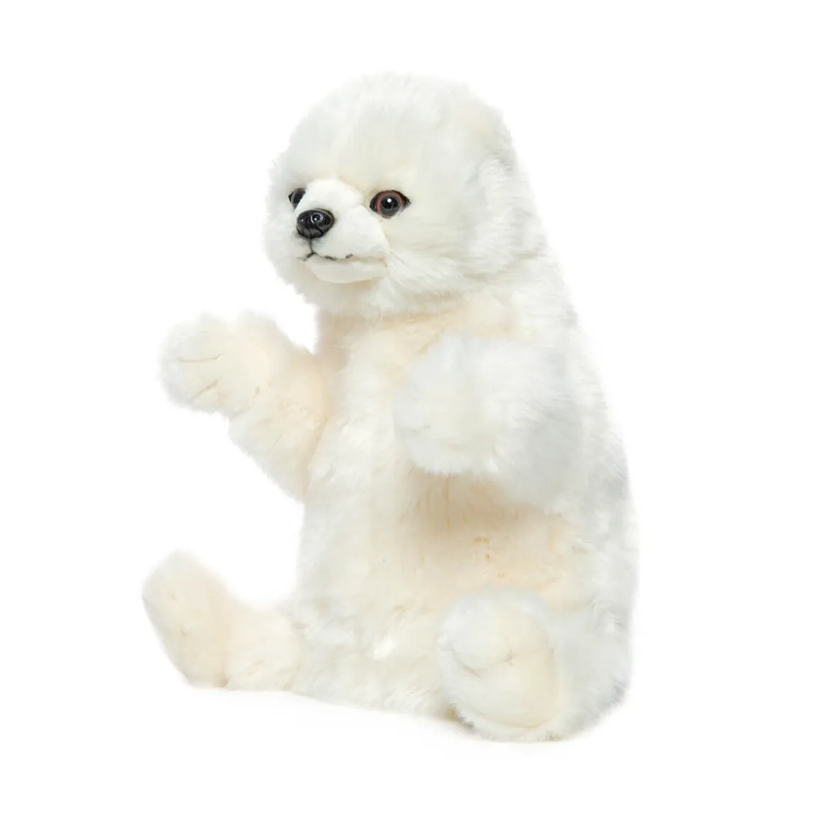 Polar Bear Hand Puppet (31cm) by Hansa