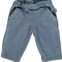 Pomelos Denim Pants in Blue by Poudre Organic - Last One In Stock - 12 Months