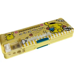 Pompompurin Retro 80s Style Vinyl Pencil Case by Sanrio