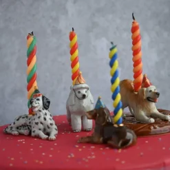 Poodle Ceramic Cake Topper by Camp Hollow