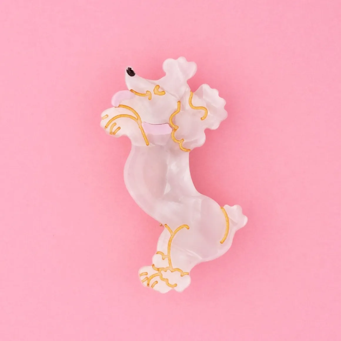 Poodle Hair Clip by Coucou Suzette