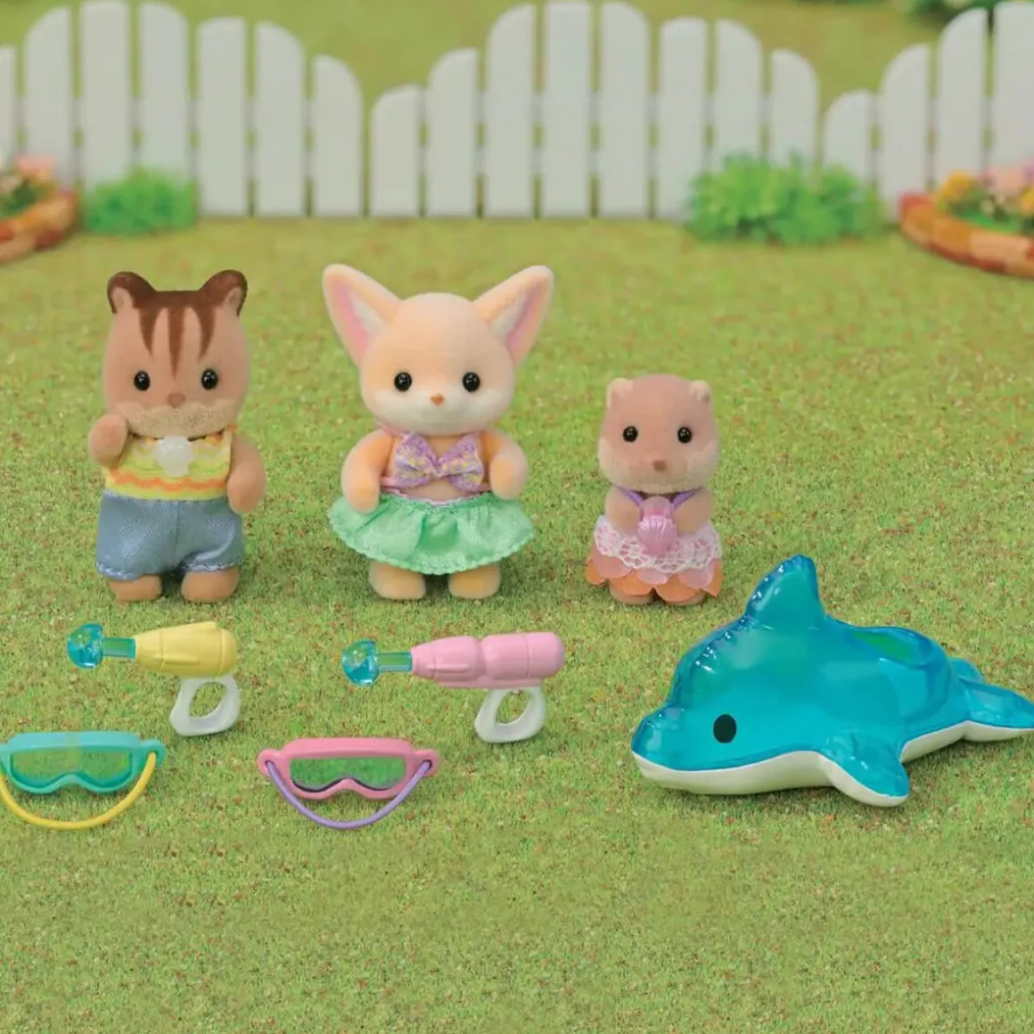 Pool Fun Trio Nursery Friends by Sylvanian Families