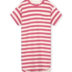 POP Terry Oversized Dress in Cherry / Cream by Gray Label