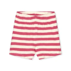 POP Terry Shorts in Cherry / Cream by Gray Label