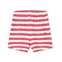 POP Terry Shorts in Cherry / Cream by Gray Label