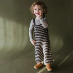 Porth Overalls in Umber by Mabli - Last One In Stock - 6-12 Months