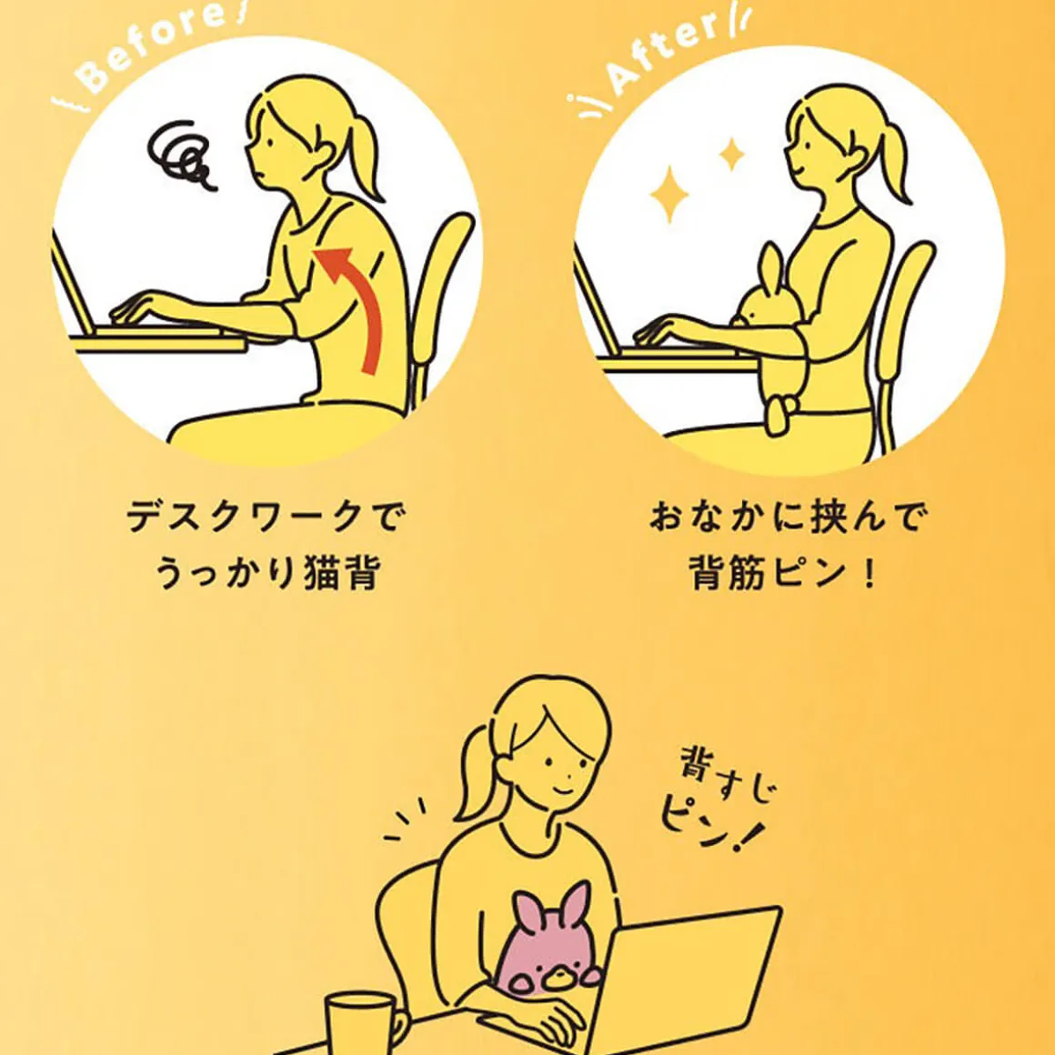 Posture Pal Rabbit by Dreams (Sonny Angel)