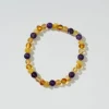 Posy Adult Bracelet in Amethyst And Citrine by Nirrimis