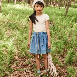 Pouf Tee in Milk Pointelle by Soor Ploom