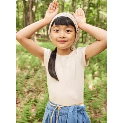 Pouf Tee in Milk Pointelle by Soor Ploom