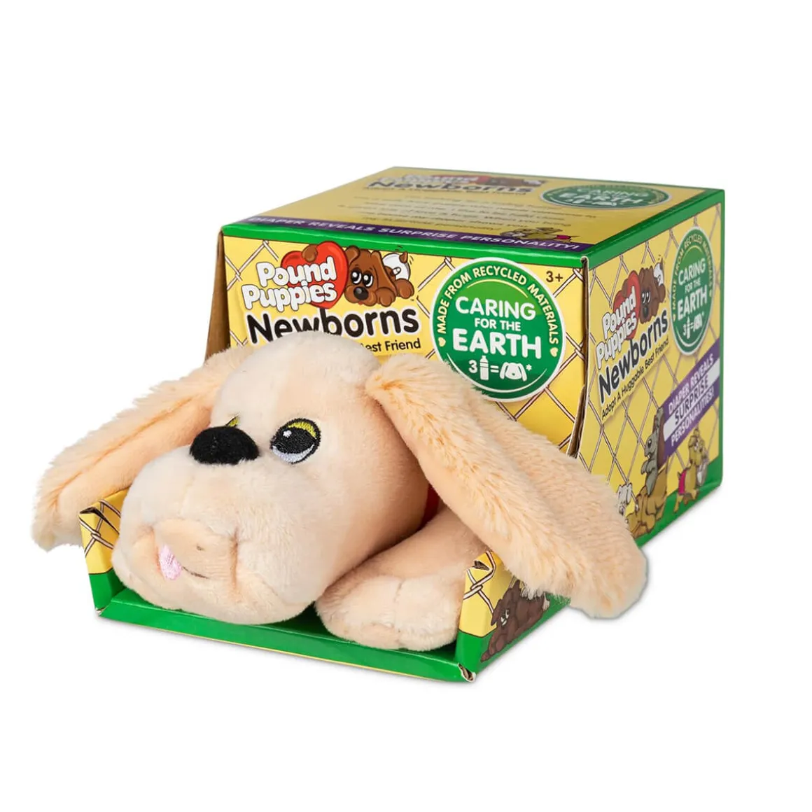 Pound Puppies Newborns Eco Friendly (Assorted Colours) by Hasbro