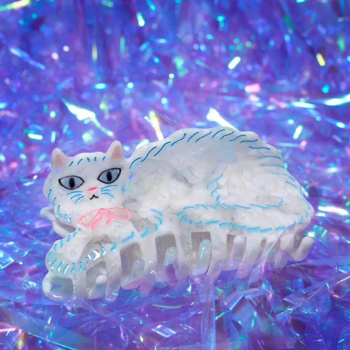 Pretty Kitty Hair Claw by Winona Irene