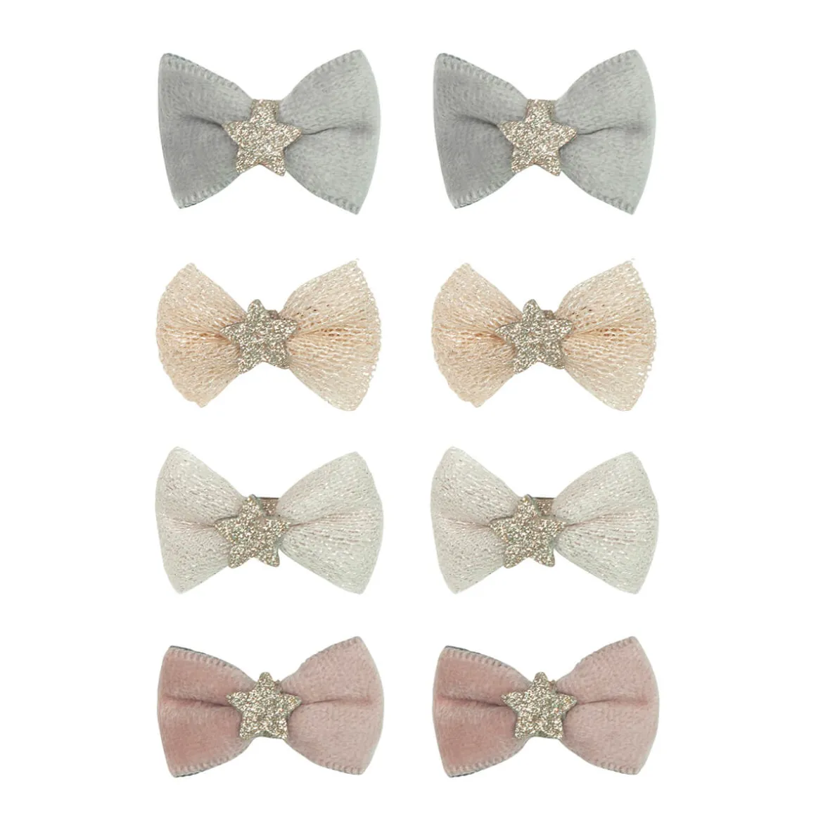 Prima Ballerina Bow Mini Hair Clips by Mimi & Lula