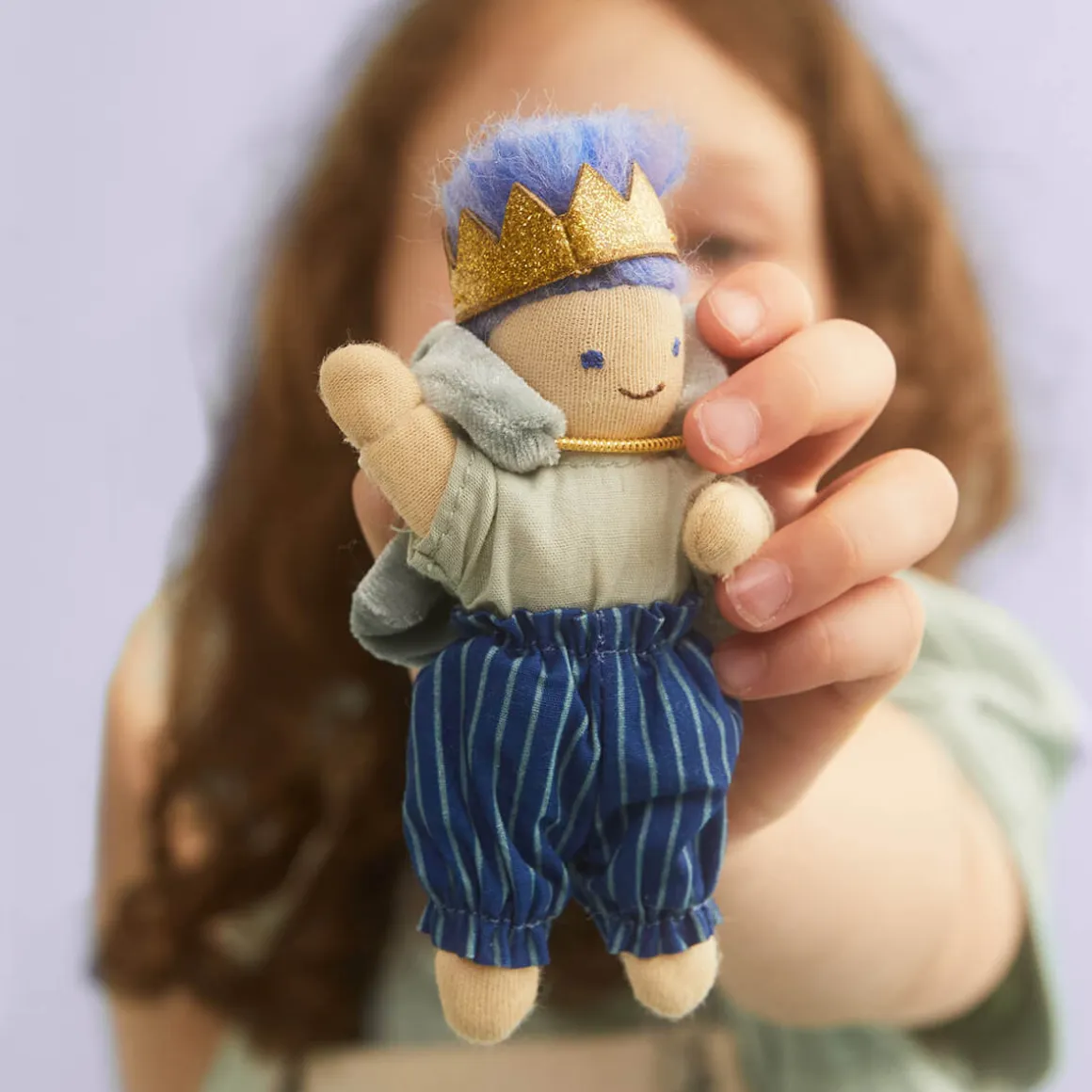 Prince Galience Holdie Folk Pocket-Sized Doll by Olli Ella