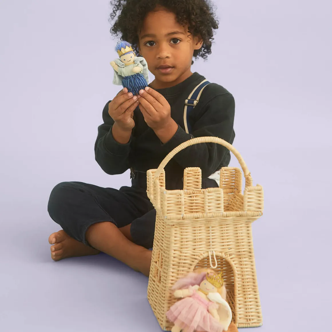 Prince Galience Holdie Folk Pocket-Sized Doll by Olli Ella