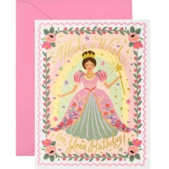 Princess Birthday Greetings Card By Rifle Paper Co.