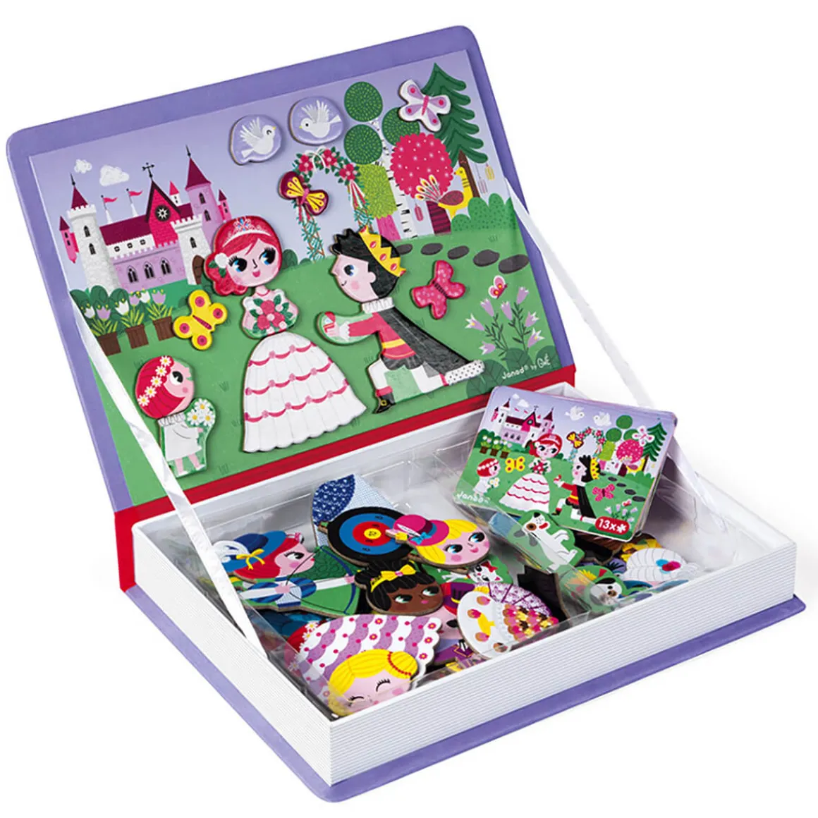 Princesses Magneti Book by Janod
