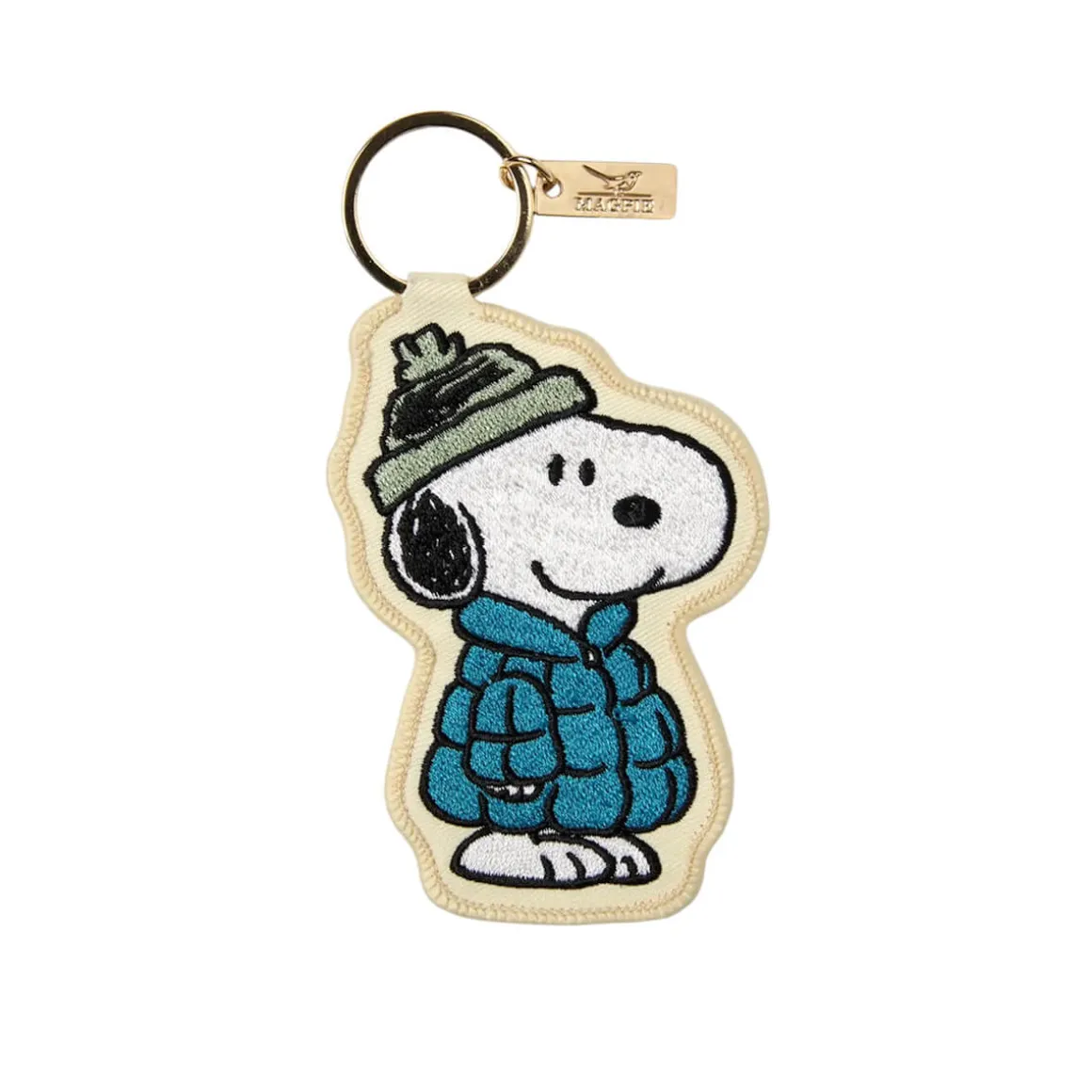 Puffer Snoopy Keyring by Magpie