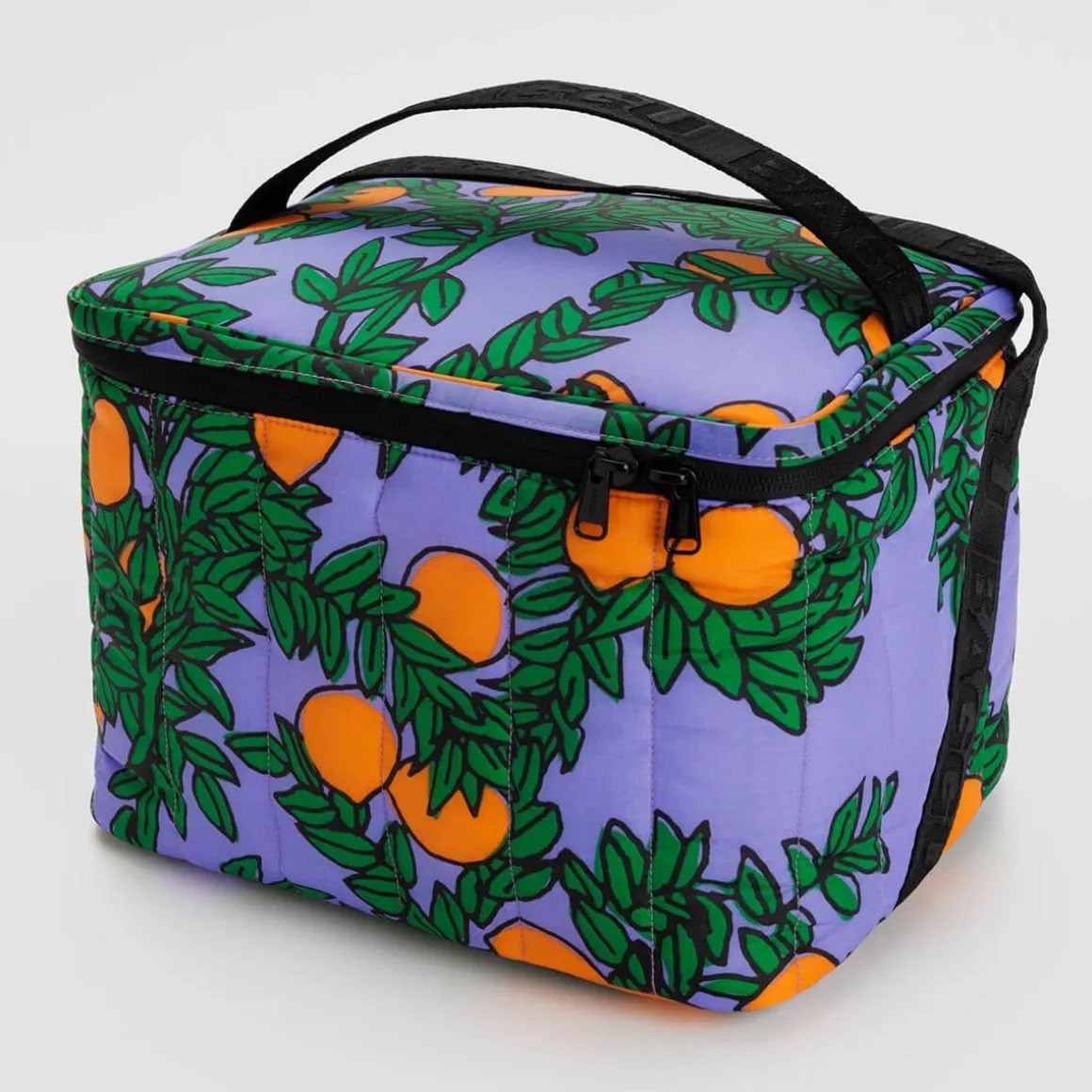 Puffy Cooler Bag in Orange Tree Periwinkle by Baggu