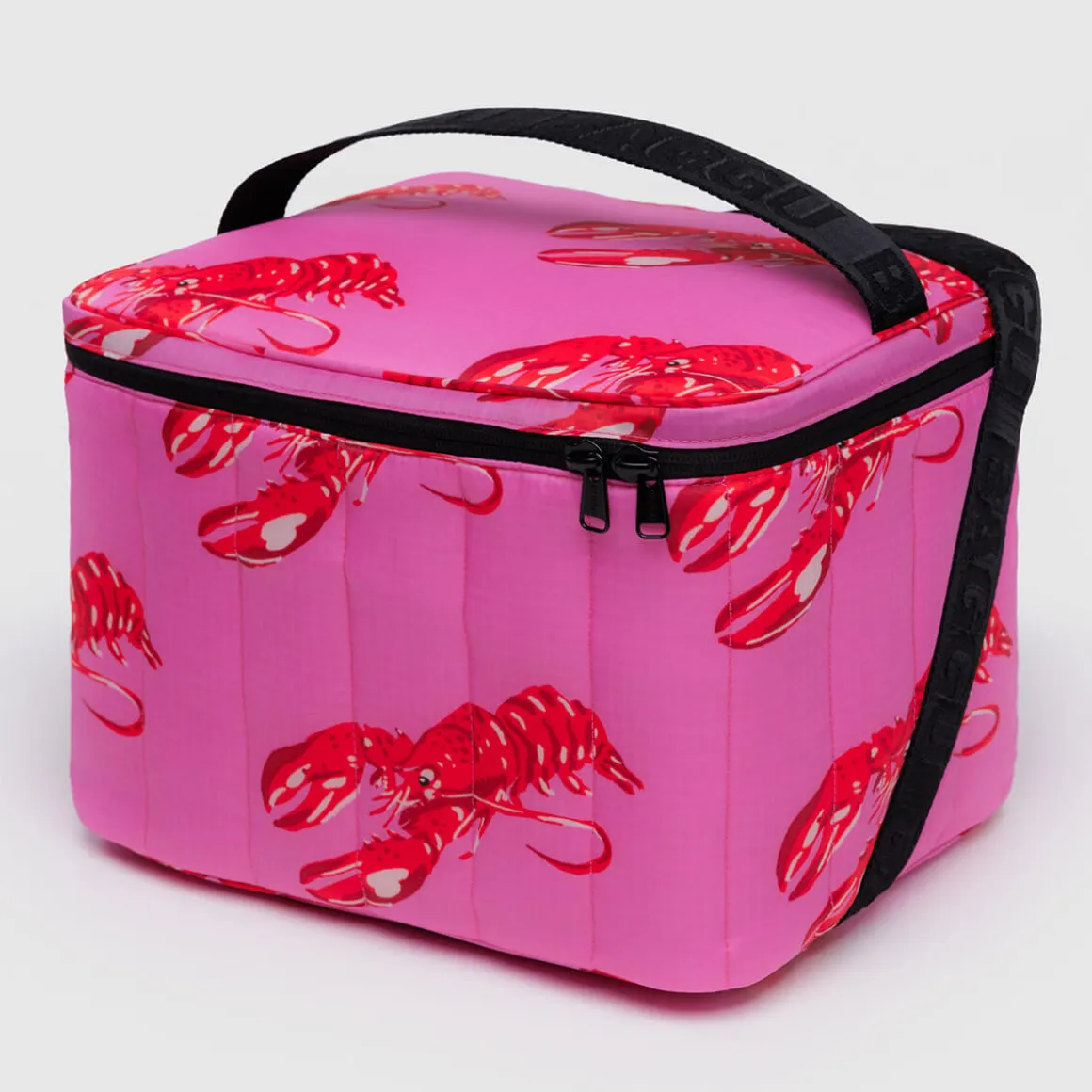 Puffy Cooler Bag in Pink Lobster by Baggu
