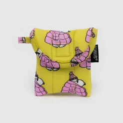 Puffy Earbuds Case in Mini Puffer Snoopy by Baggu