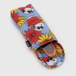 Puffy Glasses Sleeve in Floral Snoopy by Baggu