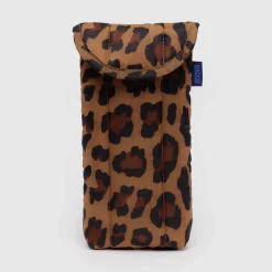 Puffy Glasses Sleeve in Leopard by Baggu