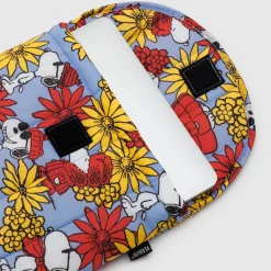 Puffy Laptop Sleeve 13" / 14" in Floral Snoopy by Baggu