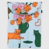 Puffy Laptop Sleeve 13" / 14" in Table Cats by Baggu
