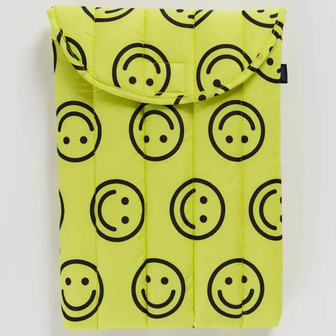 Puffy Laptop Sleeve 13" / 14" in Yellow Happy by Baggu
