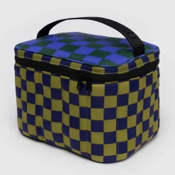 Puffy Lunch Bag in Jewel Checks by Baggu