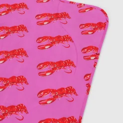 Puffy Picnic Blanket in Pink Lobster by Baggu