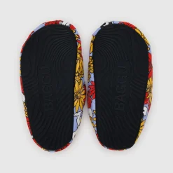 Puffy Slippers in Floral Snoopy by Baggu