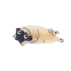 Pug Hair Clip by Coucou Suzette