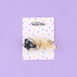 Pug Hair Clip by Coucou Suzette