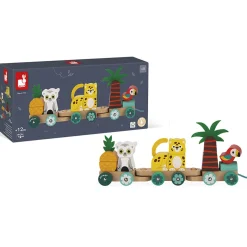 Pull Along Tropical Train by Janod